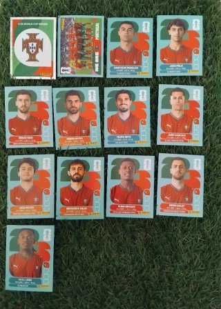 Lote Stickers Mundial FIFA Panini smessi, Cristian