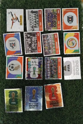 Lote Stickers Mundial FIFA Panini smessi, Cristian