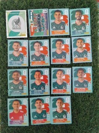 Lote Stickers Mundial FIFA Panini smessi, Cristian