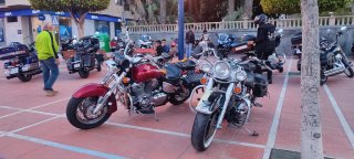 Honda Custom/Cruiser Roja Negra