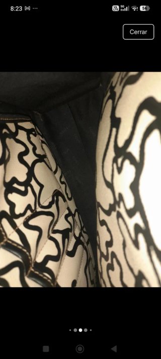 Bolso Tous Kaos Negro y Blanco