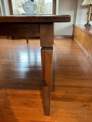 Mesa comedor rustica madera antigua