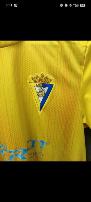 Camiseta Cádiz C.F. Adidas Talla S