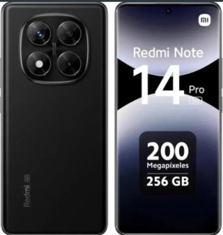 Xiaomi Redmi Note 14 Pro 5G 256GB Negro