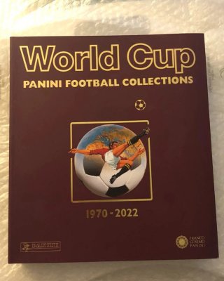 Libro Panini Colección Mundiales 1970-2022