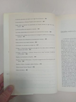 Estudios de la historia del pensamiento español