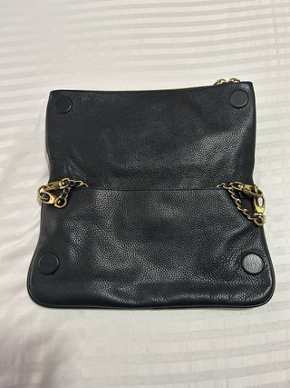 Bolso Zadig & Voltaire Negro Cadena Dorada