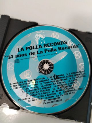 LA POLLA RECORDS, 14 Años de La Polla, CD
