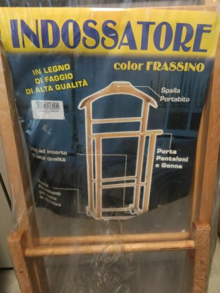 Indossare in legno con ruote