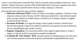 Cargador Lenovo 65W + cargador HP 65W. NO USB-C