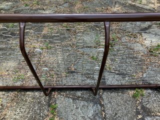 Testata letto in ferro battuto con rete