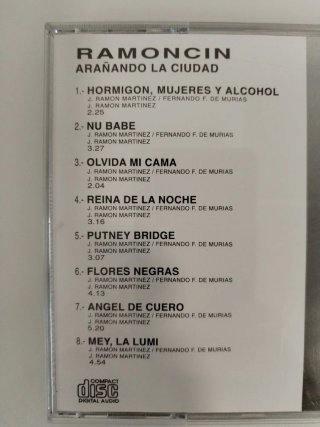 RAMONCIN, Arañando al Ciudad, CD