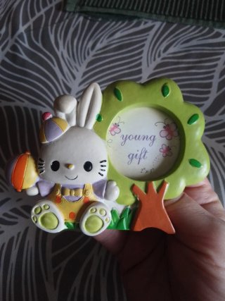 Portafoto Hello Kitty coniglio e albero