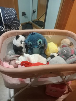 Mini Cuna/Capazo Casi Nuevo