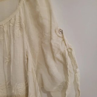 Vestido ibicenco talla única bordado