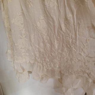 Vestido ibicenco talla única bordado