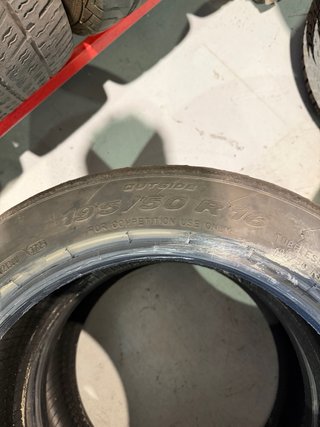 4 Pirelli RA5A 195/50 R16 Slick Rally