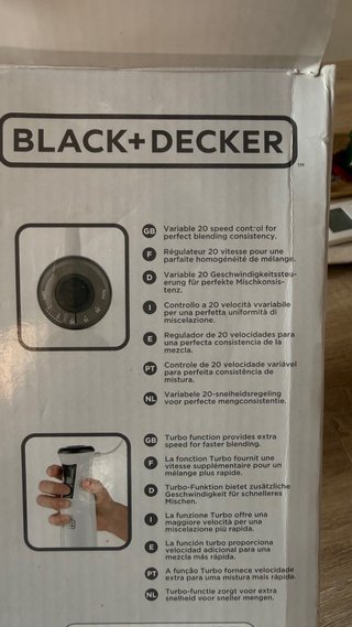 Batidora de Mano Black+Decker 600W