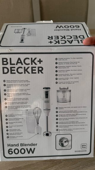 Batidora de Mano Black+Decker 600W