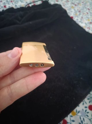 Encendedor S.T. Dupont Dorado Nuevo a estrenar