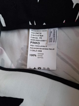 Falda Pinko Estampada Flores