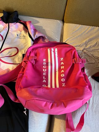 Chándal y mochila gimnasia rítmica