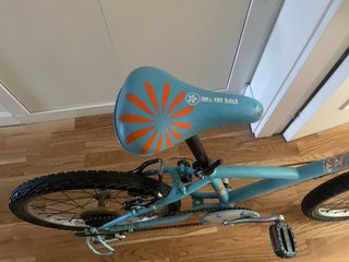 Bicicleta infantil Btwin azul