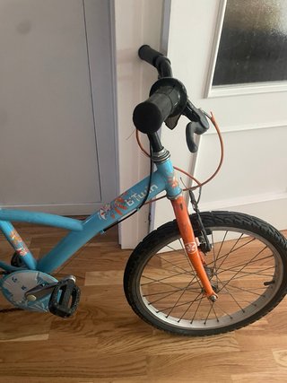 Bicicleta infantil Btwin azul