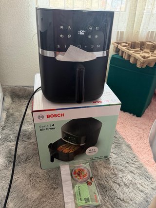Freidora Aire Bosch Serie 4 XL 6.1L