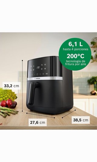 Freidora Aire Bosch Serie 4 XL 6.1L