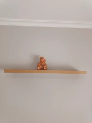 Estantería imitación madera color beige/marrón