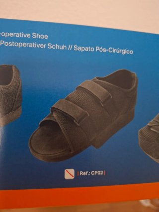 Zapato Orliman Post-operatorio CP02 Talla XL