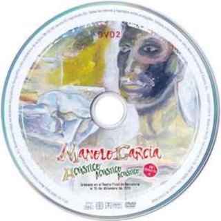 SELLADA Manolo García Acústico  2 CDs + 2. DVDS.