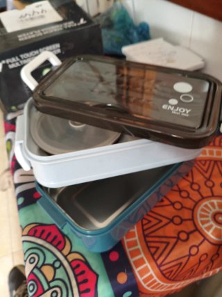 Contenedor térmico Eujgoov 2 niveles