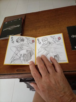 L'attaco dei giganti shikishi cinema parte 1-2