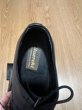 Zapatos Baerchi Hombre Talla 40 Negros