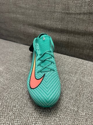 Scarpe da calcio Nike verdi arancioni taglia 44