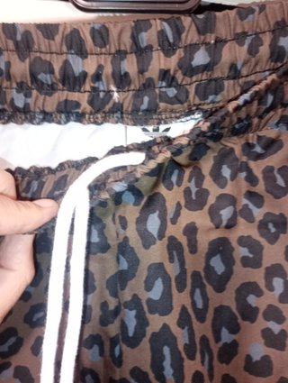 Pantalones Adidas Anchos Leopardo Talla L