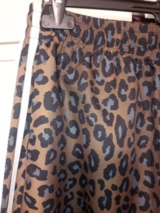 Pantalones Adidas Anchos Leopardo Talla L
