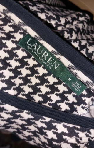 Camiseta Ralph Lauren pata de gallo