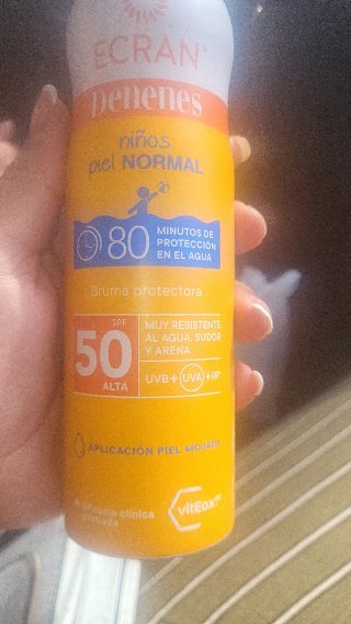 ECRAN Protector Solar Denenes y Sport Aqua SPF 50