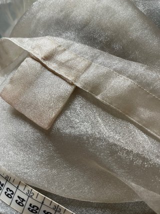 Tenda velata effetto brillantinato
