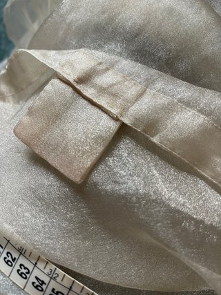 Tenda velata effetto brillantinato