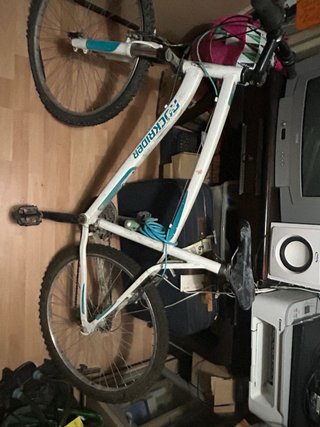 Bicicleta Rockrider Blanca