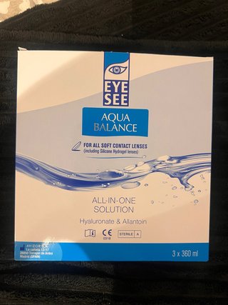 Solución para lentillas Eye See Aqua Balance