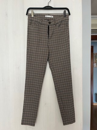 Pantaloni a quadri da ufficio