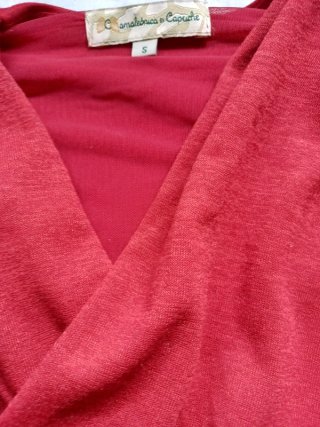 Vestido Camaleónica Rojo Talla S