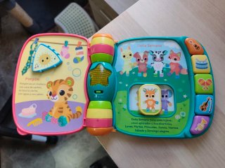 Libro musical interactivo VTech bebés 6+meses
