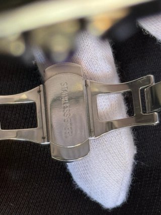 Reloj Cartier Plata y Blanco 45mm