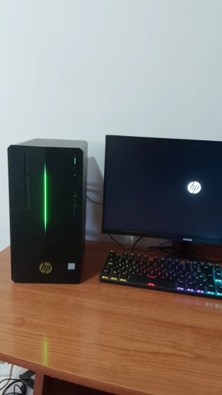 PC Gaming HP + Monitor 120Hz